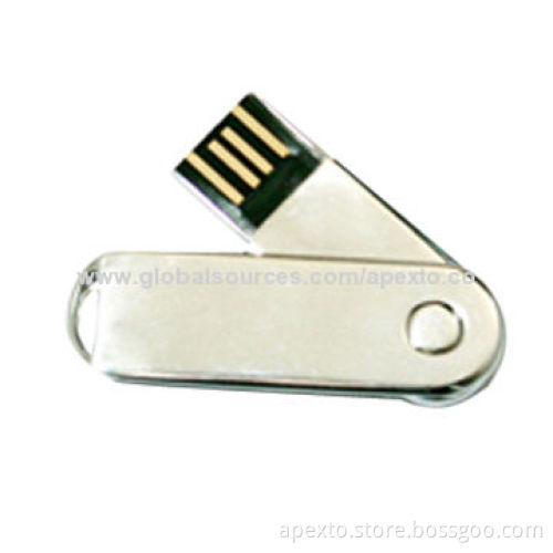Metal USB Flash Drive with Plug-and-play Function and More Than 1,000,000 Times Data Encryption